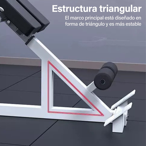 Banco Ejercicio Silla De Romana Ajustable De Hiperextensión