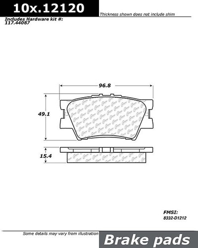 Balatas Originales Toyota, Camry, Rav4, Matrix