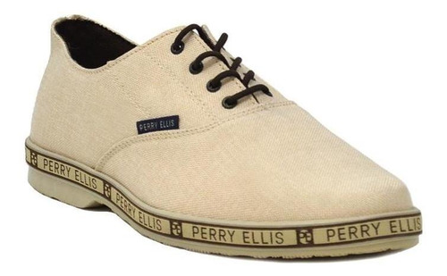 Zapato Perry Ellis - 1624 - Beige