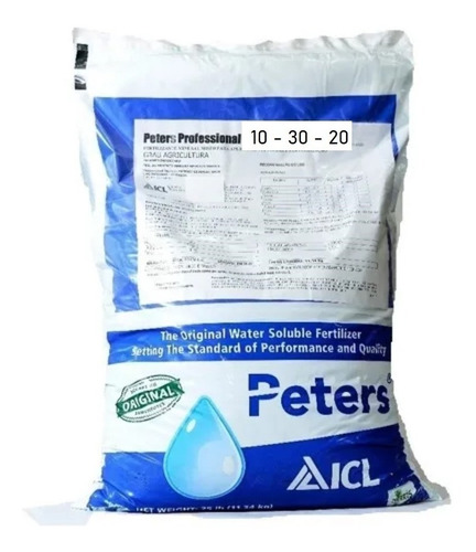 Peters Profesional Floracion 10  30  20  Costal 11.34 Kg