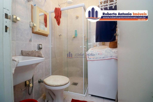 Imagem 3 de 6 de Kitnet Com 1 Dormitório À Venda, 26 M² Por R$ 140.000,00 - Canto Do Forte - Praia Grande/sp - Kn0184