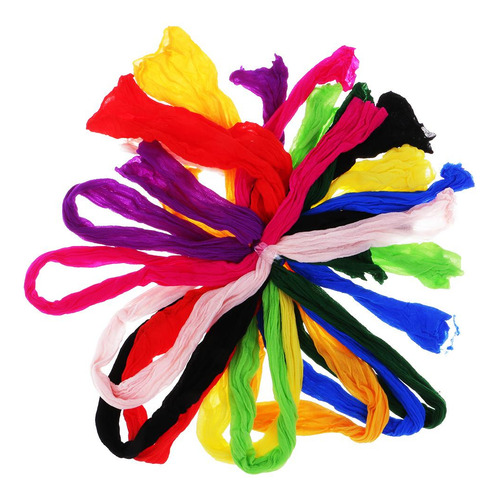 Material De Flor De Nylon Coloreado Para Proceso Diy De Flor