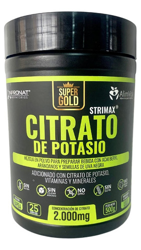 Citrato De Potacio X 500g - g a $136