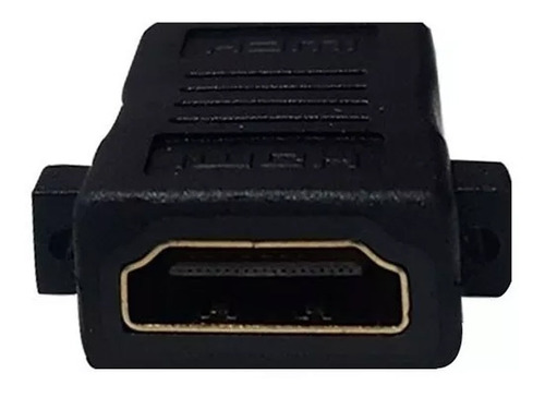 Ficha Adaptador Hdmi Hembra Prolongador Alargue Empalme Hdmi