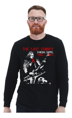 Polera Ml Pantera Dimebag Darrel The Last Cowboy Metal Impre