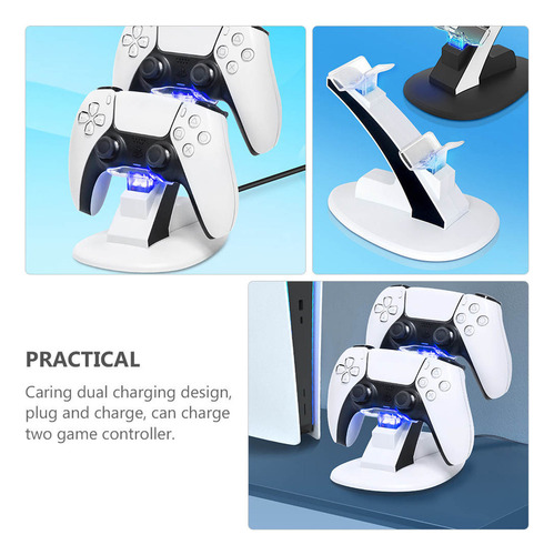 // Base De Carga Dual Para Controlador De Juegos