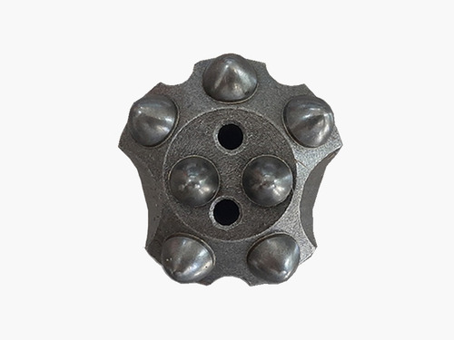 Broca 38mm 7 Botones Barrenacion Conica 11° L50 Mineria Full