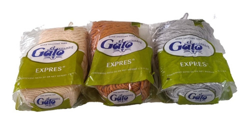 5pz Estambre Gato Expres Colores Elegir Catalogo