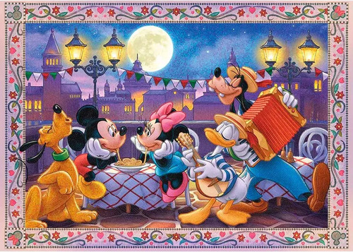 Rompecabezas Ravensburger Cena Romántica Mickey Y Minnie 14