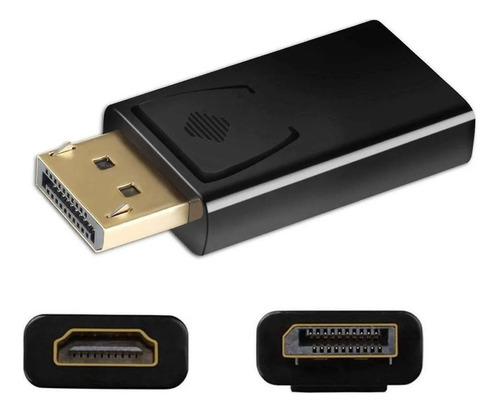 Adaptador Displayport A Hdmi Hembra Con Audio