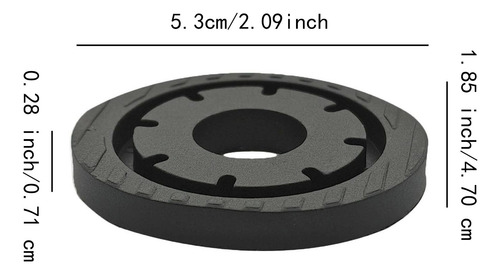 Soporte Para Tapa De, Resistente Y De Fácil Negro