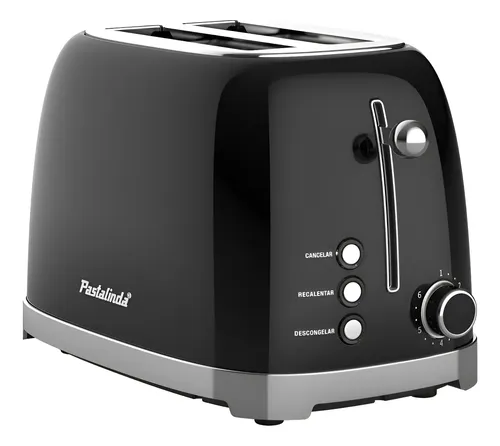Tostadora Eléctrica Pastalinda Cucina Tostapane Negra