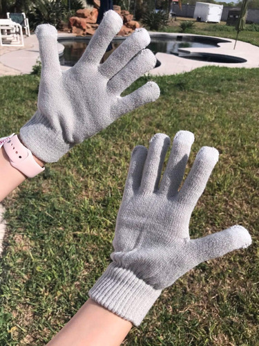 Guantes De Invierno Simples Para Pantalla Táctil De Punto Su