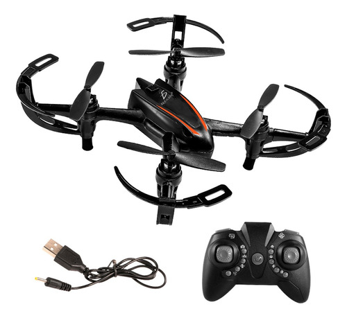 Mini Dron Principiantes Quadcopter Habilidades Prácticas Color Negro