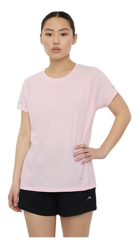 Polera Mujer Poliéster Cuello R Rosado - Mujer Corona