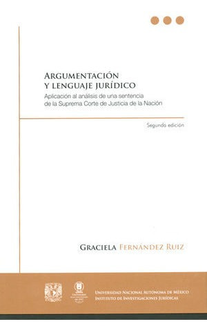 Libro Argumentación Y Lenguaje Jurídico 2ª Ed.