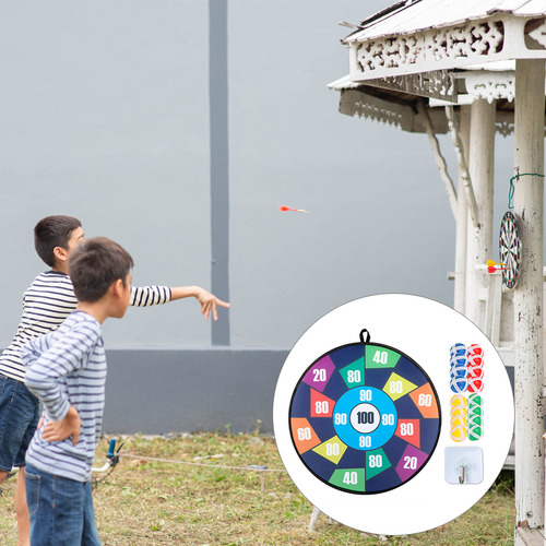 Juego De Dardos De 28.7 Pulgadas, Tablero Plegable Para Niño