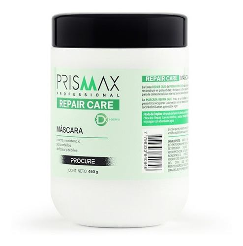 Mascara Prismax Repair Care 450ml