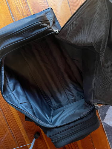 Valija Mochila Xxl C Ruedas Y Manija Viaje Convertible Negro Lisa (Usado)
