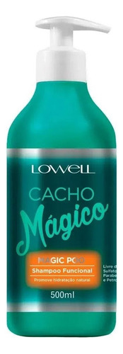 Kit Para Cabelos Cacheados Lowell Cacho Mágico 4 Itens 4040
