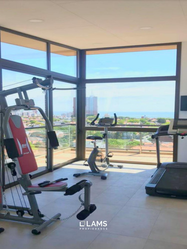Semi-piso 4 Ambientes Con Vistas Al Mar, Cochera Doble Y Baulera - Playa Grande - Venta
