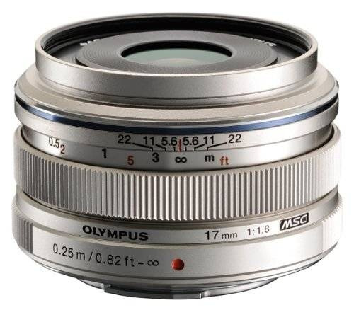 Olympus 17mm F1.8 M.zuiko (plata) Para Olympus Y Panasonic M
