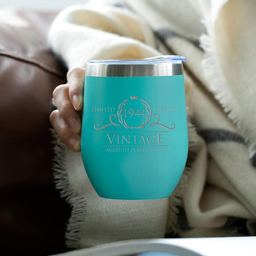 Regalos De Cumpleaños Número 80 Para Mujeres Y Hombres, Vaso