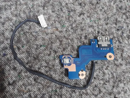 Placa De Encendido Power Y Puerto Usb Notebook Samsung Rv511 (Usado)