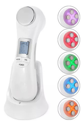 Radiofrecuencia Fototerapia Doble Cabezal 6 En 1 Led Ems