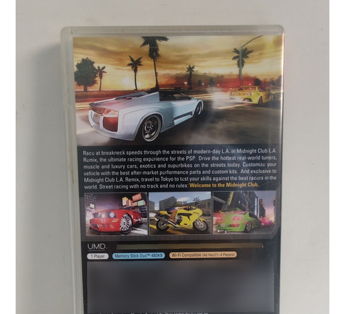 Midnight Club L.a.remix - Psp
