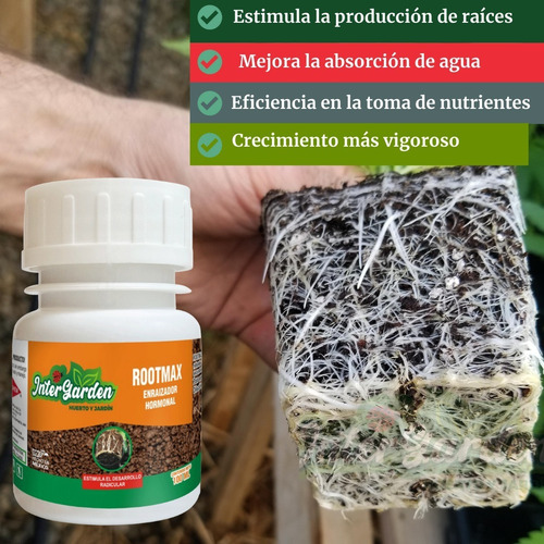 Imagen 2 de 7 de Fertilizante- Hormonas Crecimiento Raíces. Rootmax 100 Ml