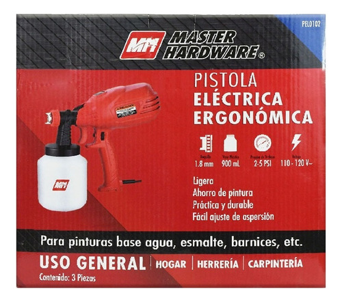 Máquina para pintar MASTER HARDWARE Rycel 450W 127V
