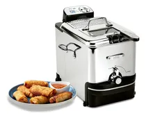 Comprar Freidora Profunda Eléctrica Con Canasta Y Tapa, Freidora Pro