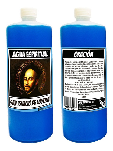 Agua Espiritual San Ignacio De Loyola