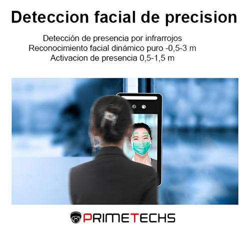 Control De Acceso Facial Wfi Tuya Rfid Codigo App Apertura
