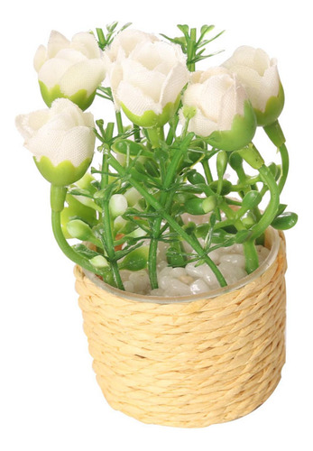 Mini Casa De Muñecas Flor Paisaje Estático Modelo /6 Para