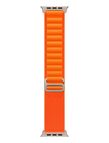 Malla Para Apple Watch 42mm 44mm 45mm Orange Calidad Premium