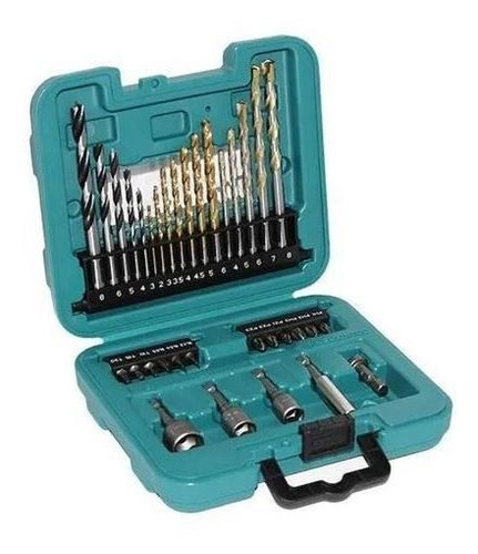 Conjunto/kit De Brocas Bits Soquete 34 Peças Makita