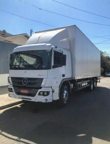 Mb Atego 2426 6 X 2 Bau De Alumino 9 Metros Ano 2014