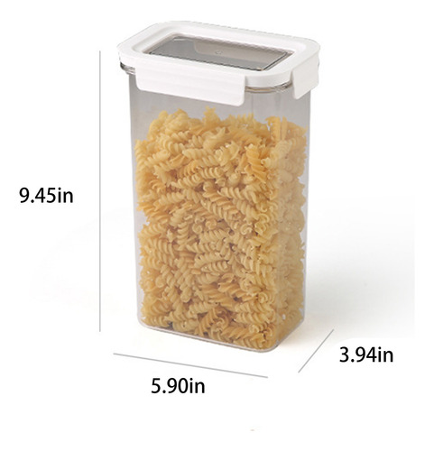 Recipiente Hermético Para Almacenamiento De Cereales, Transp