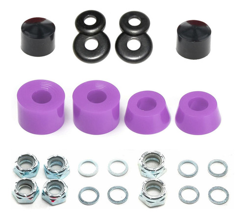 Kit De Casquillos Para Monopatines Modified Shock, Color Mor