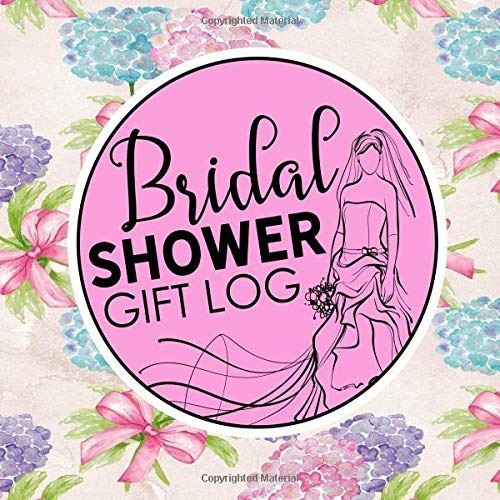 Bridal Shower Gift Log Gift Book, Gift Recorder, Gift Lists 