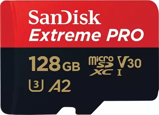 Memoria Micro Sd 128gb Sandisk Extreme Pro U3 V30 A2 200mb/s