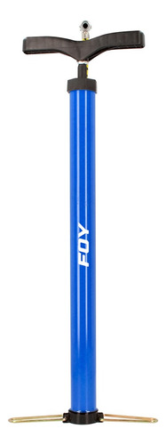 Bomba Aire Manual Foy Bai22 Cilindro Metalico Azul