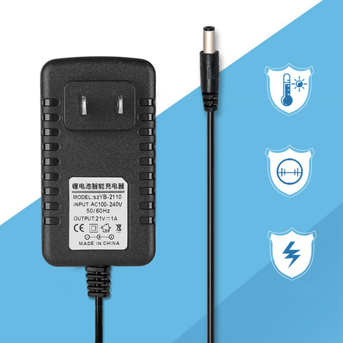 Adaptador De Batería De Cobre Grueso, Iones De Litio, 21 V/1