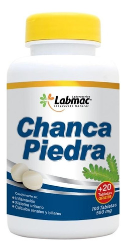 Chanca Piedra Labmac 120 Tabletas.