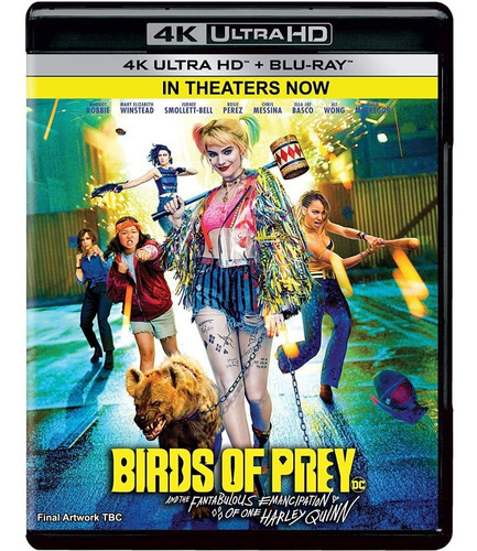 Ave De Presa Blu Ray 4k Bird Of Prey