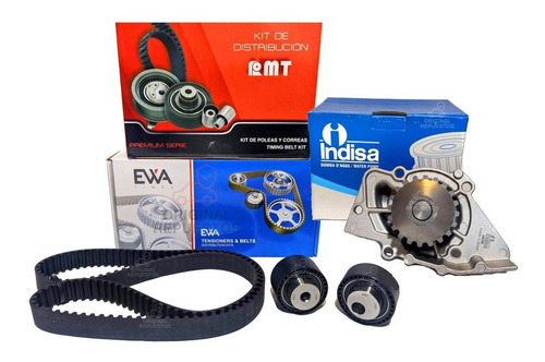 Kit Distribución Bomba Agua Peugeot 206 / 207 1.9 Diesel Dw8