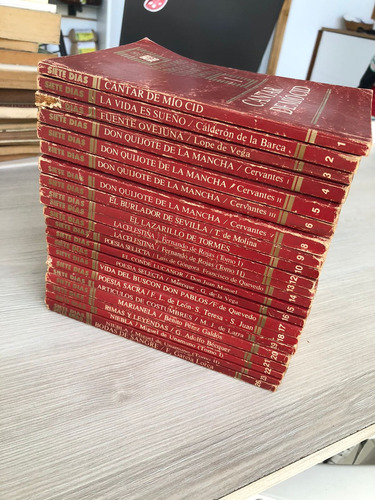 Los Mejores Libros De La Literatura Española (lote) (Usado)