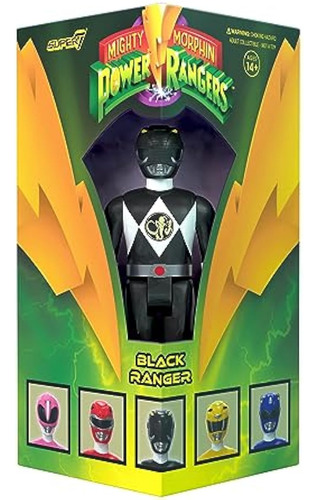 Super7 Mighty Morphin Power Rangers Black Ranger -